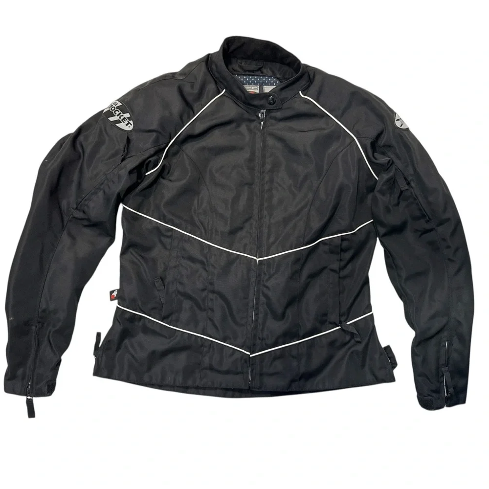 Joe Rocket  Performance Motorcycle Black Jacket‎ Women’s Medium